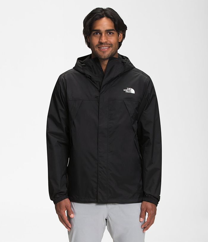 Chubasquero The North Face Hombre Antora - Colombia PZUXYH845 - Negras